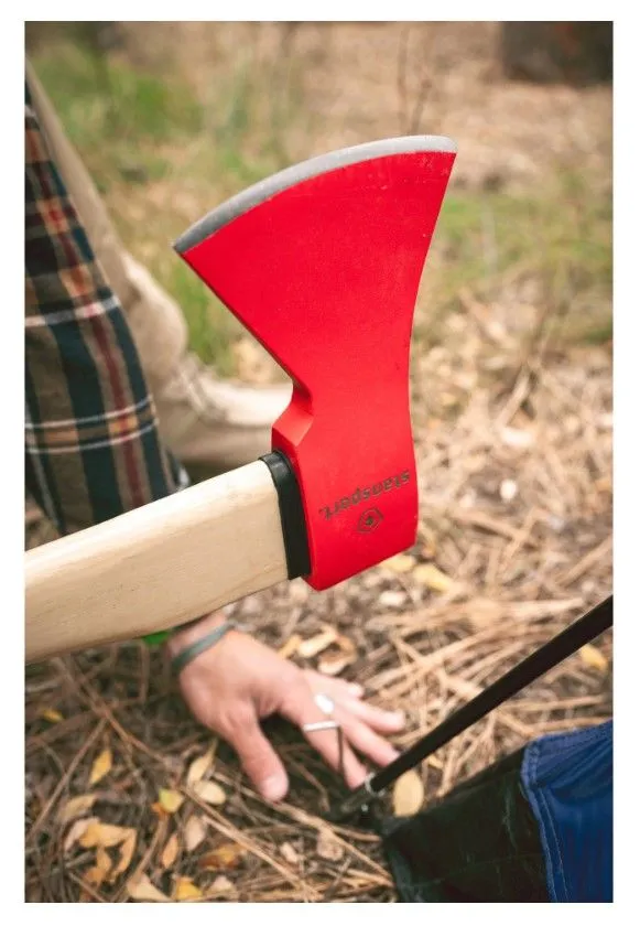 WOOD HANDLE AXE  LONG - APPROX